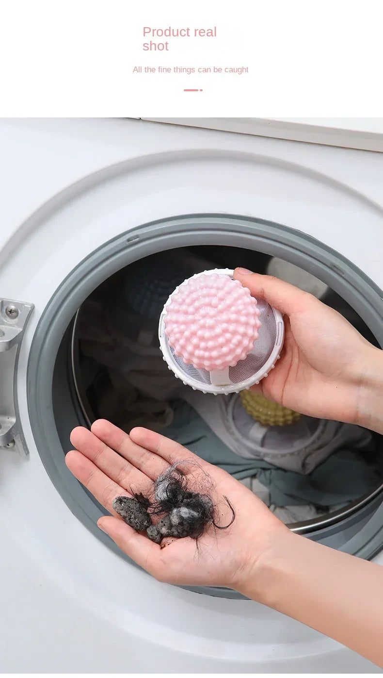 Pet Hair Remover Washing Machine Floating Lint Filter Bag Reusable Laundry Ball Clothes Hair Cleaning Tools Cat Hair Catcher