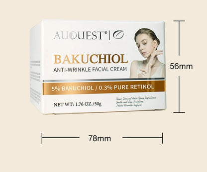 Bakuchiol Natural Retinol Alternative Cream For Face Minimize Wrinkles Retinol & Vitamin Face Cream Skin Firming Skin Care
