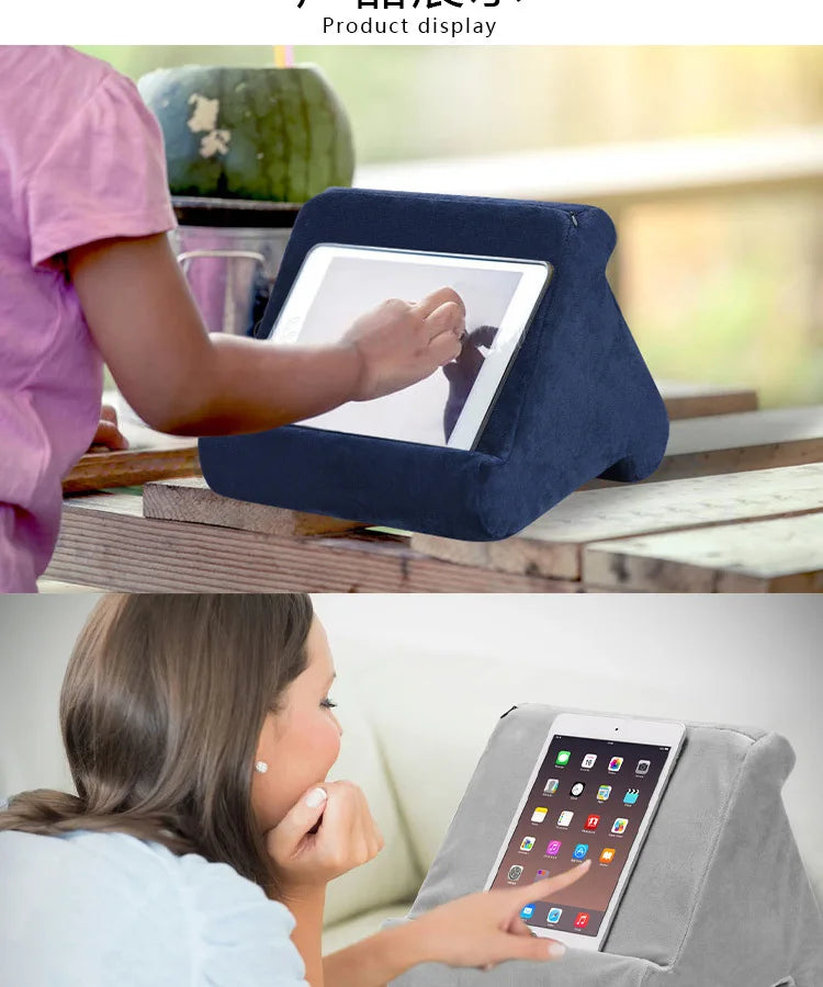 Tablet Stands Multifunction Pillow Tablet Phone Stand for IPad Laptop Cell Phone Holder Support Bed Tablet Mount Bracket Book
