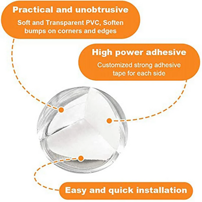 WOTT-Corner Protector, Baby Proofing Table Corner Guards, Keep Child Safe, Protectors For Furniture Sharp Corners (36 Pack)