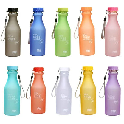500ML Sport Water Bottle Anti-drop Hydro Flask BPA-Free Leakproof Drinking Bottles Outdoor Travel Drinking Cups for Outdoor