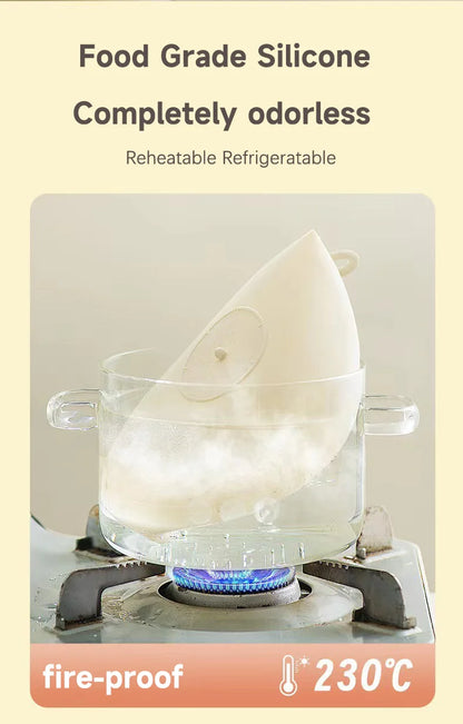 Reusable Self Sealing Lid Silicone Stretch Lids Universal Lid Silicone Bowl Pot Lid Silicone Cover Pan Cooking Food Fresh Cover