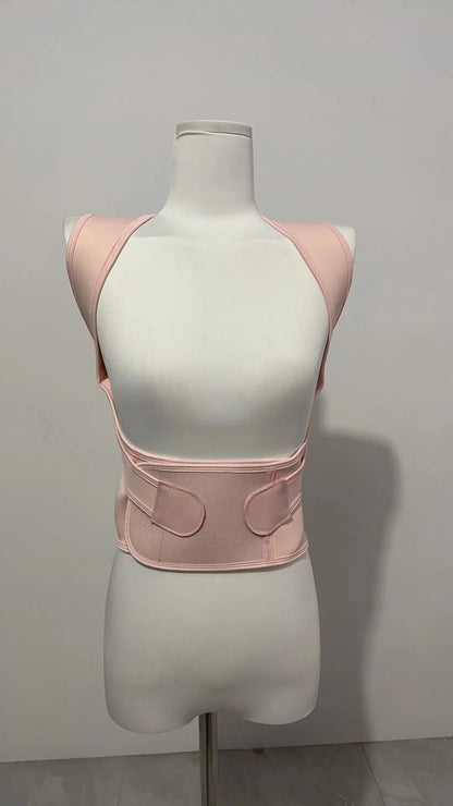 Magnetic Therapy Back Posture Corrector With Adjustable Shoulder Support For Sitting Posture Correction Breathable And Shaping