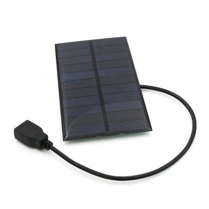 5.5V 300mA 1 65W Solar Panel Power Bank USB Mobile Phone Charger Portable Charging Board Device Outdoor Hiking