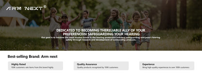 Baby Ear Protection for Babies and Toddlers Noise Reduction Earmuffs Baby Headphones Against Hearing Damage Improves Sleep