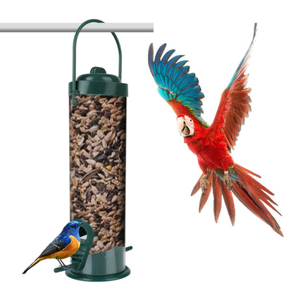 Pet Supplies Bird Feeder Bird Feeding Tool Outdoor Decoration Garden Paddock Wild Bird Seed Feeder Hanging Bird Tableware