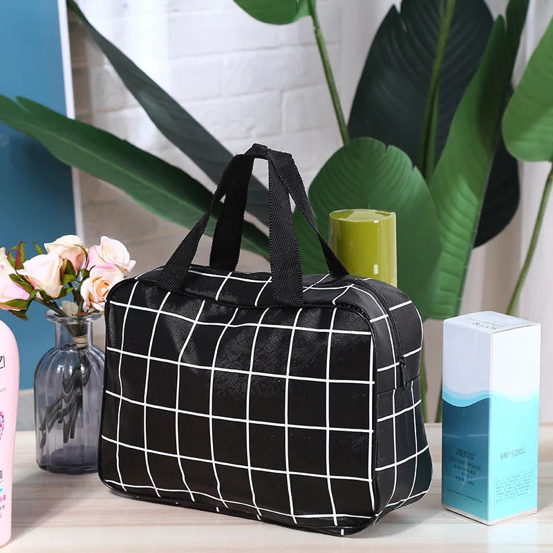 Women Tote Makeup Bags Travel Cosmetic Bag Toiletries Organizer Fashion Storage Neceser Hanging Bathroom Wash Bag