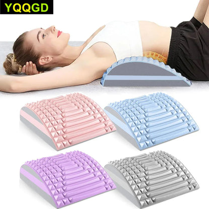 Back Stretcher,Neck&Back Stretcher,Back Stretcher for Lower Back Pain Relief,Multi-Level Adjustable Spine Stretcher for Sciatica