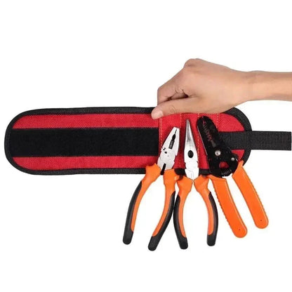 Magnetic Wristband for Holding Screws Tool Kit Belt Household Strong Magnets Adsorbent Nails Drilling Bits Wrist Men Gadgets Bag
