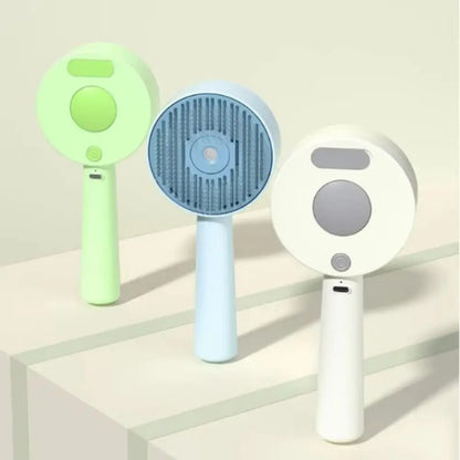 Anti-Static Pet Spray Hair Comb Demating Massaging Steam Spray Hair Remover Gentle Effective Smooth Tips
