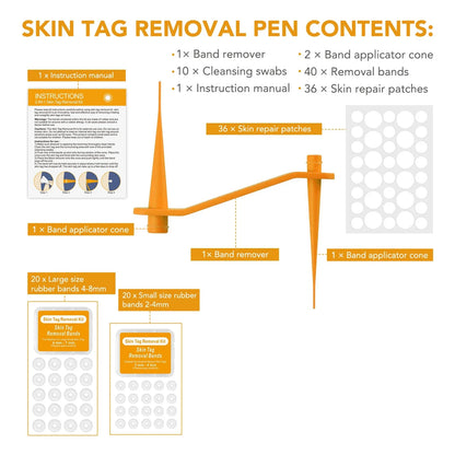 Simple Wart Removal Tool Set Skin Tag Removeal Tool Easy To Clean Skin Care Tool Skin Tag Removal Care Products