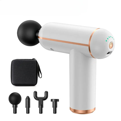 NEW Massage Gun Portable Percussion Pistol Massager For Body Neck Deep Tissue Muscle Relaxation Gout Pain Relief Fitness