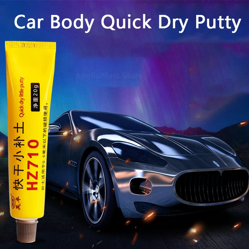 Automobile Refinishing Coating Painting Scratch Repair Putty Filler Quick Drying Car Body Smooth Repair Tool Set Car Accessories