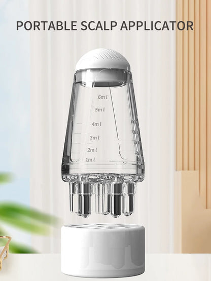 Hair Oil Applicator - Scalp Massage Comb, Essential Serums Brush for Hair Care Massage Relaxation, 6 ml, 1 Pcs