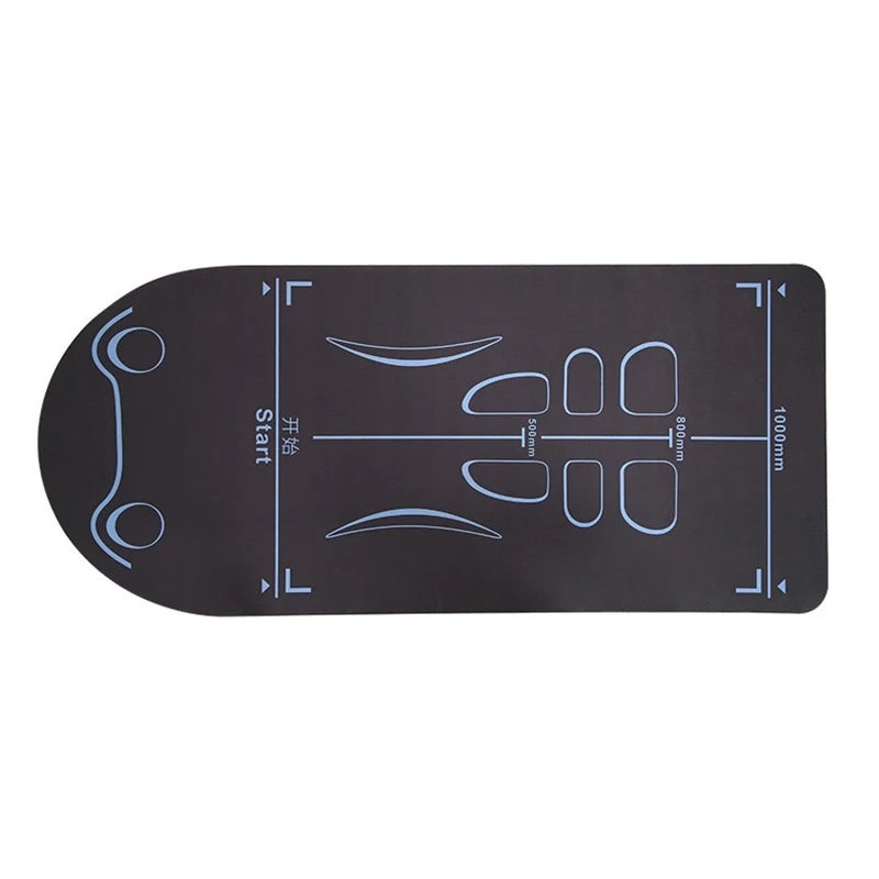 Yoga Mat For Abdominal Wheel Home Anti-slip Shock Absorber Mute Exercise Floor Mat Reusable Thickened Kneeling Mat