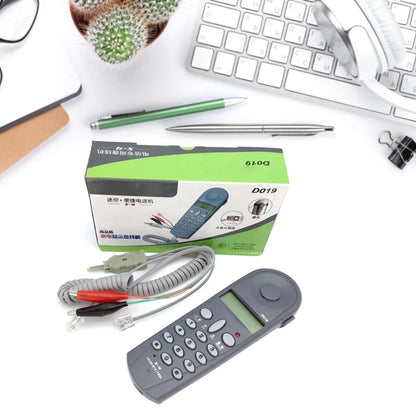 Corded Telephone Test Phone with Caller Display Convenient Landline Telephone H8WD