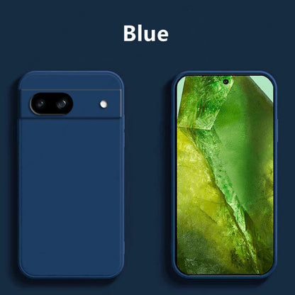 For Google Pixel 8a Case For Google Pixel 8a Case Funda Liquid Soft Silicon Para Bumper Phone Back Cover For Google Pixel 8a