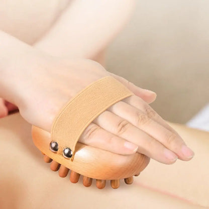 Elastic Airbag Scalp Massage Brush Eliminate Local Fat Handheld Acupoint Meridian Brush Portable Relaxation Tool