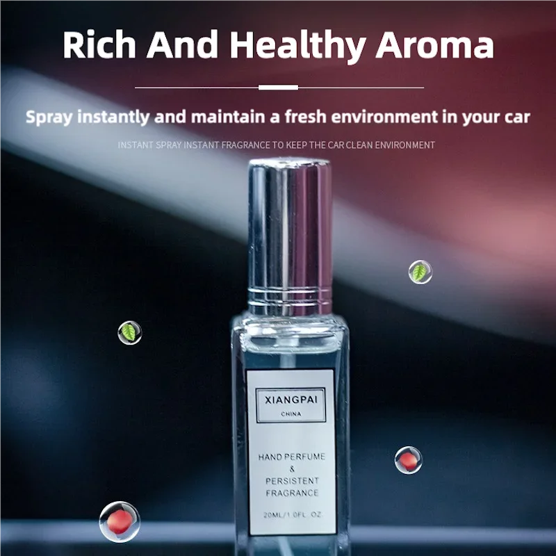 Spray Deodorant Car Perfume Strong Scent Aroma With 20ML Essential Oil Long Lasting Fragrance Dual Use Car/home Air Freshener