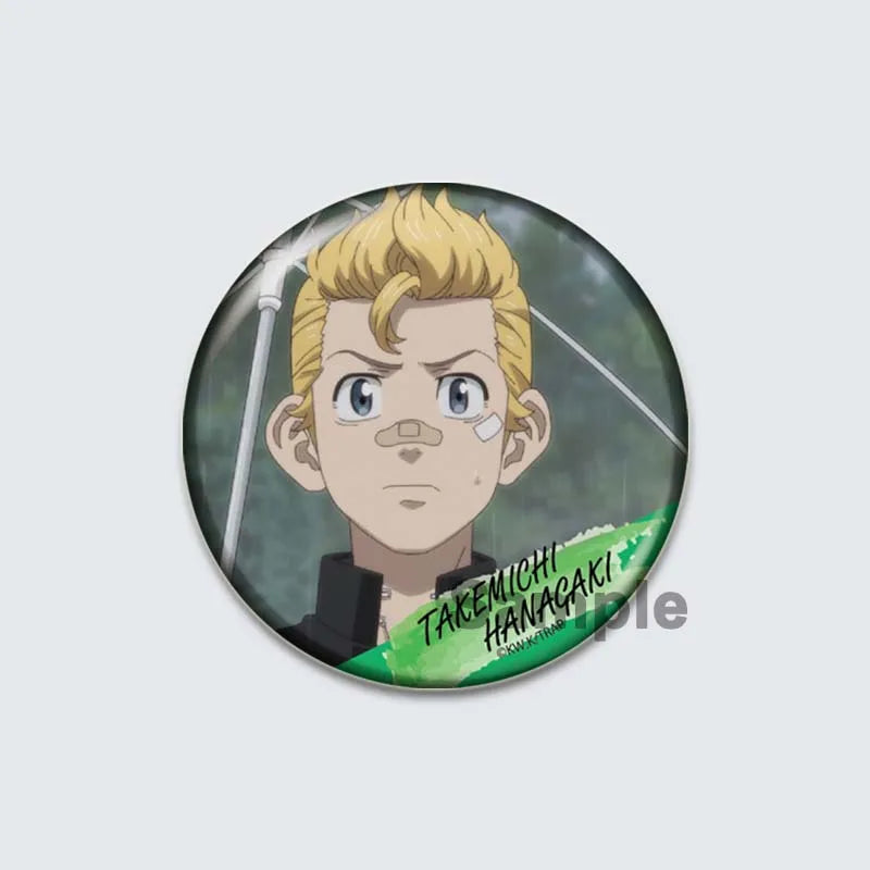 Fashion Accessories Anime Tokyo Revengers Brooches Backpack Clothes Accessories Decor Lapel Pin Badge for Fan's Collection Gifts