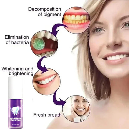 V34 Toothpaste 5D Teeth Oral Hygiene Cleaning Teeth Fresh Breath Teeth Care New