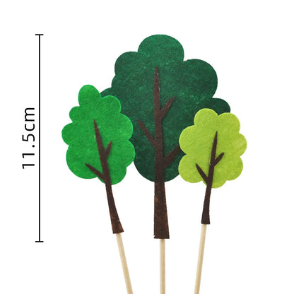 Farm Animal Cake Toppers Barnyard Themed Cake Decor Mini Sheep Horse Cow Pig Cake Toppers Farm Animal Baby Shower Birthday Decor