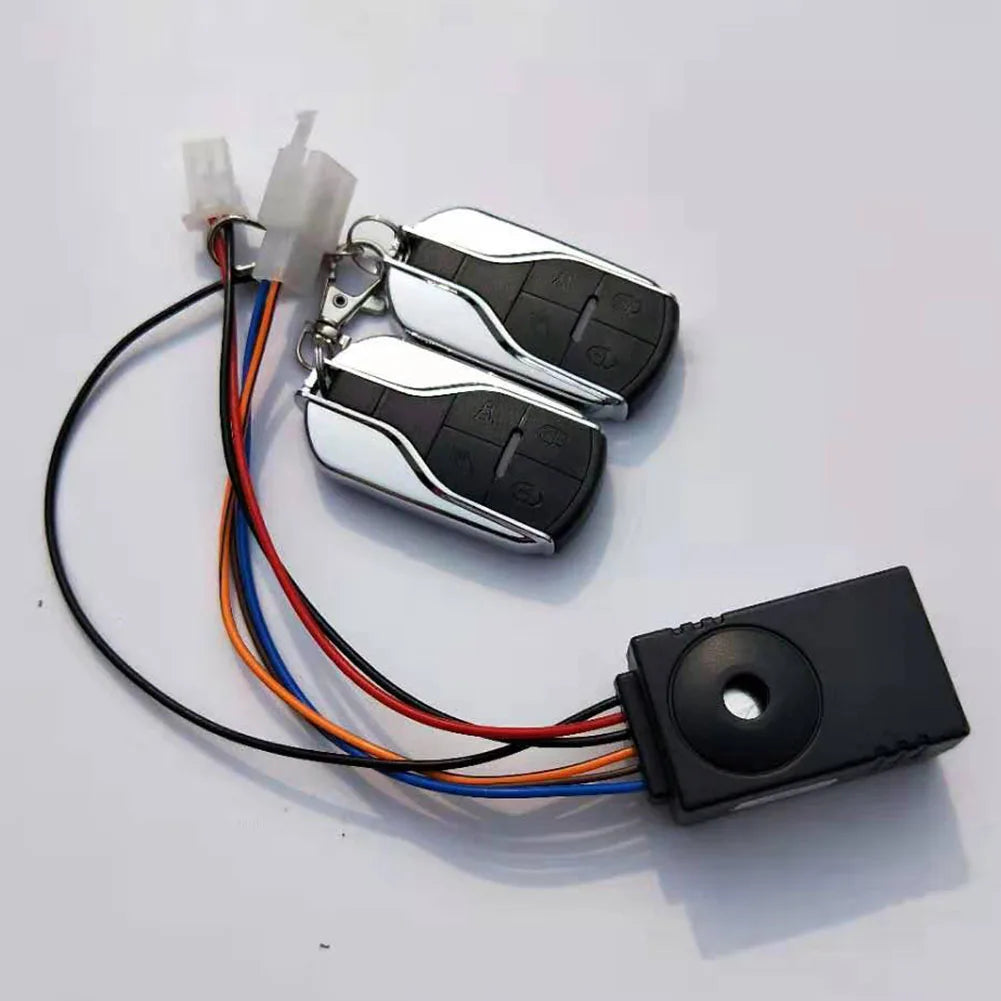 36V-72V Electric Bicycle Smart Alarm Anti-Theft Lock Waterproof Dustproof Remote Control Lock Ebike New