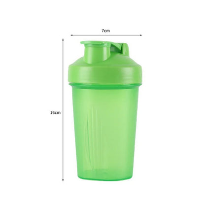 Sports water cup with Shaker Balls Leak Proof Drink Shaker Bottle Whey Protein Powder Mixing Bottle Fitness Gym Shaker Drink Cup