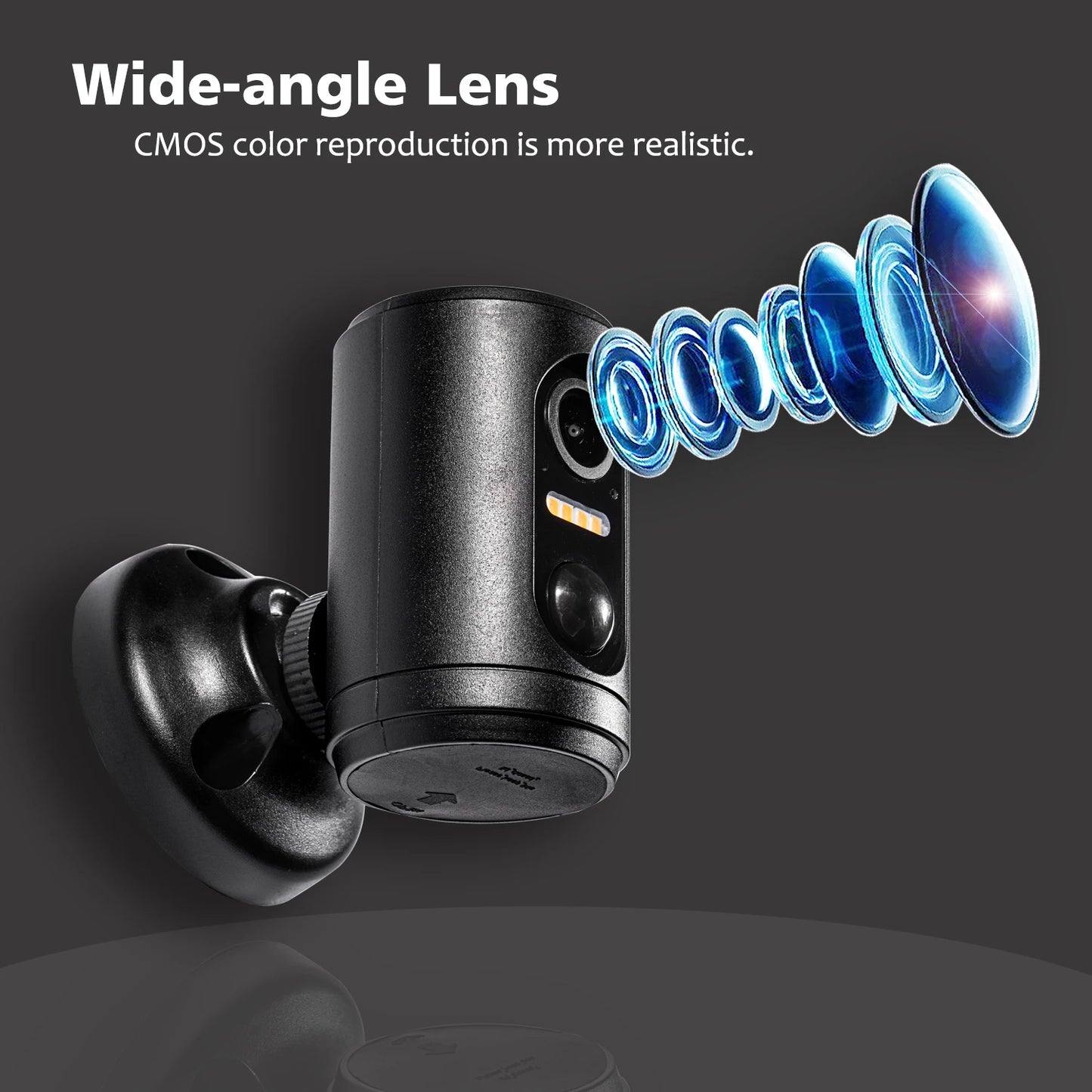 1080P Solar Mini Camera Wifi Recharge Battery Indoor PIR Human Detection Wireless CCTV Surveillance IP Home Alarm Video Cameras