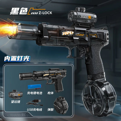 Electric Water Gun Toy Portable Automatic  Electric Burst Water Gun Kids Outdoor Water Toys