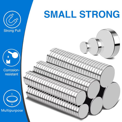 Super Powerful Magnets Strong Disc Magnets for Fridge, DIY, Building, Scientific, Craft, Education, 5x2 8x2 10x2 10x3