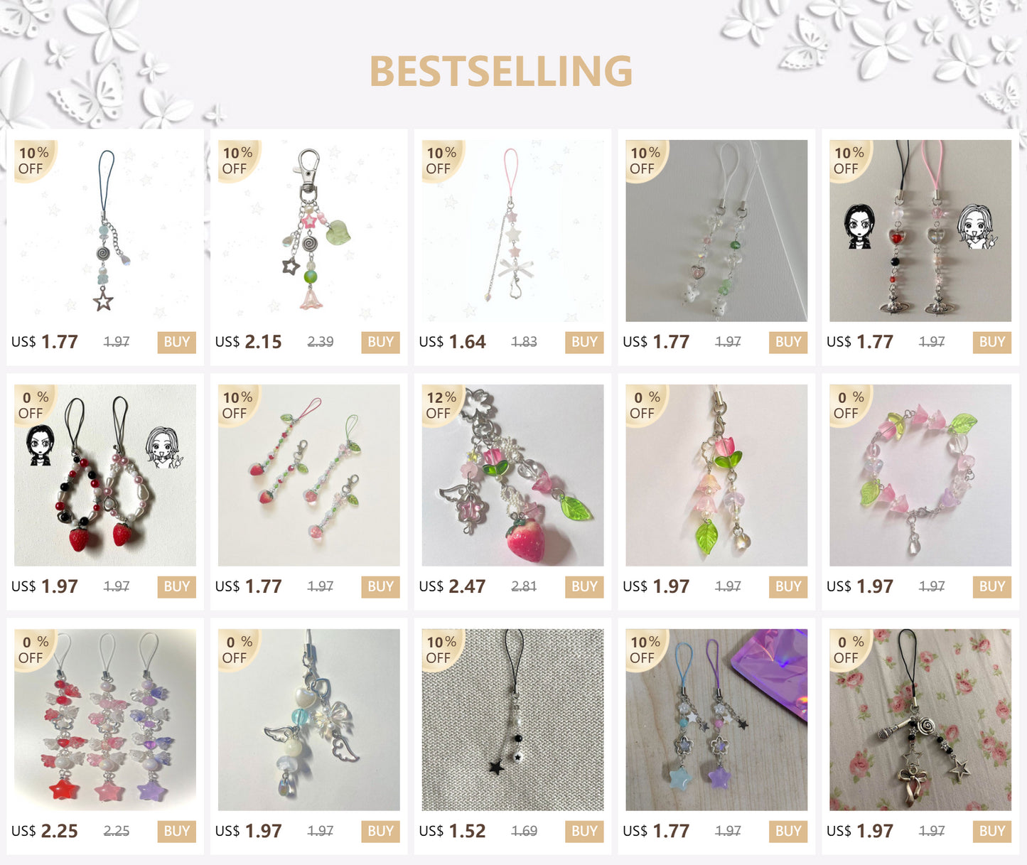 Black Star Phone Case Charm | Phone Accessories, Keychain, Grunge,Coquettish