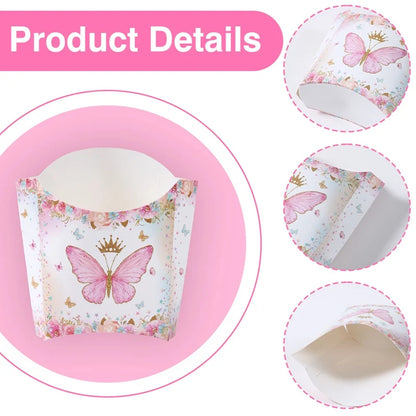 Butterfly Party Snack Tray Butterfly Birthday Party Decoration Kids Girls Birthday Party Supplies Baby Shower Party Decoration