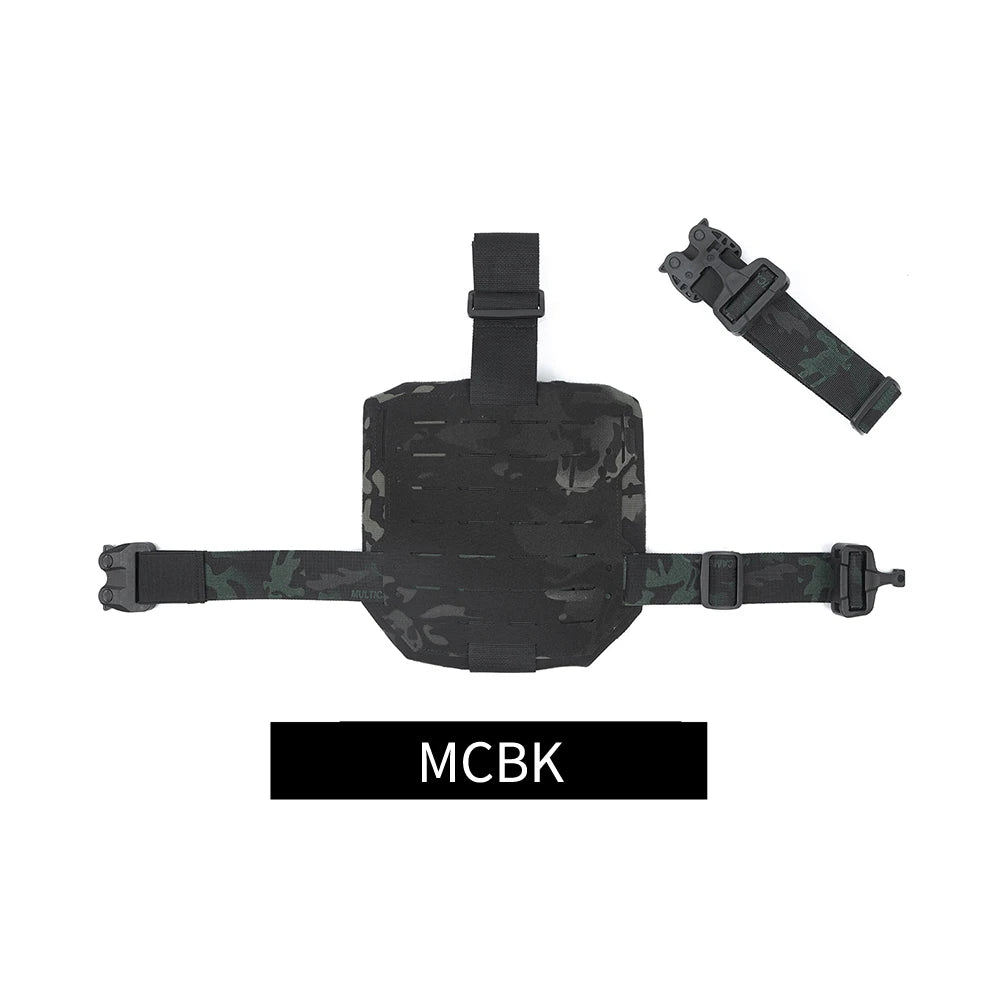 Tactical Leg Holster Magazine Pouch Hunting Airsoft Plate Carrier Molle Drop Platform Thigh Protector Glock Camping Outdoor Spor