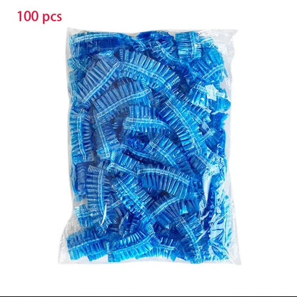 50/500PC Disposable Food Cover bags Elastic Plastic Wrap Food Reusable Dustproof Waterproof Hair Hat Shower Bowl Cap Fresh cover