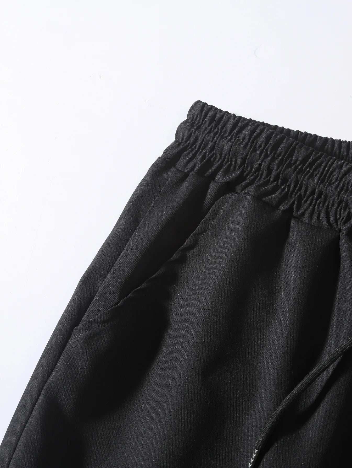 Joggers' Sports Pants, Men's Pants, Track And Field Sports Casual Solid-color Patchwork Pants, Slightly Elastic Trendy Pants