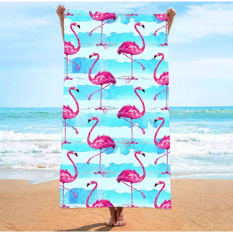 Oversized Rainbow Striped Beach Towel Vibrant Rainbow Colors Quick-Dry Microfiber Strong Wrap Design Beach & Pool Use Beach