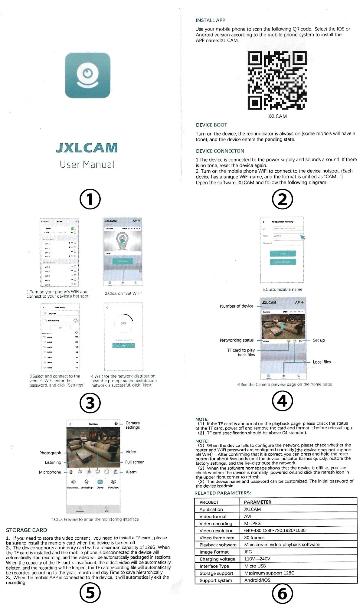 IP Camera A7 Wireless Monitoring Camera 360 Degree Intercom 1080P Home Security Camera Remote HD Night Vision Camera