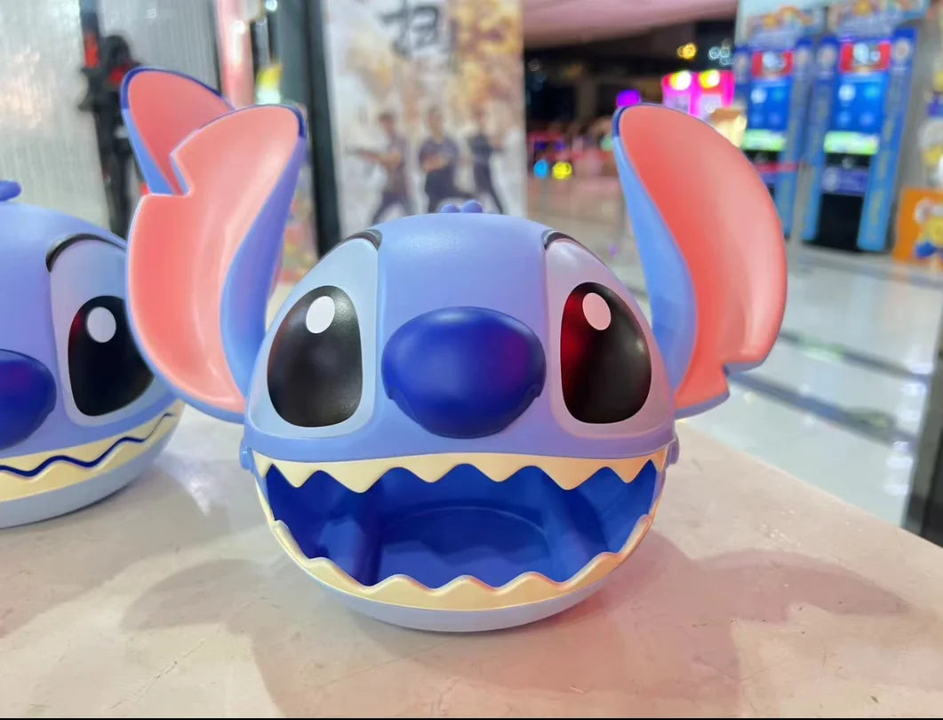 In Stock Stitch Peripheral Water Cup-Shaped Cups Straw Cup-Shaped Buckets Popcorn Buckets Desktop Decoration Children Gift