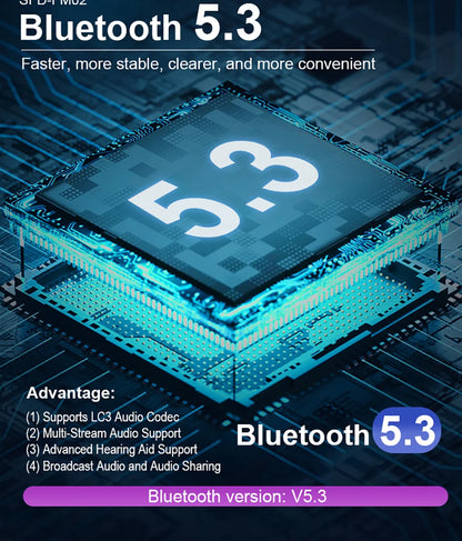 Car Bluetooth 5.3 FM02 Mini USB Transmitter Receiver with LED Display Handsfree Call Car Kit Auto Wireless Audio For Fm Radio