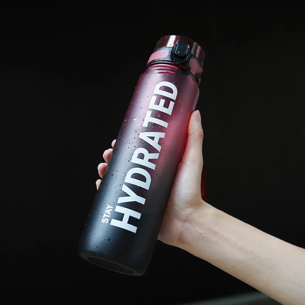 32oz Water Bottle Motivational Sport Water Bottle Leakproof Drinking Bottles Outdoor Sports Travel Kettle Drinking Water Bottle