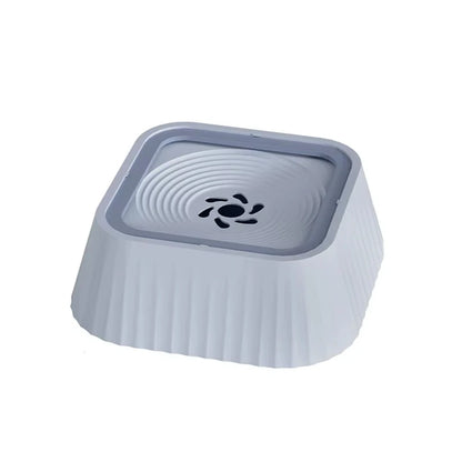 Spill Proof Pet Water Fountain with Floating Plates Non Slip Anti Splash Bowl Suitable for Cats and Dogs Clean Drinking