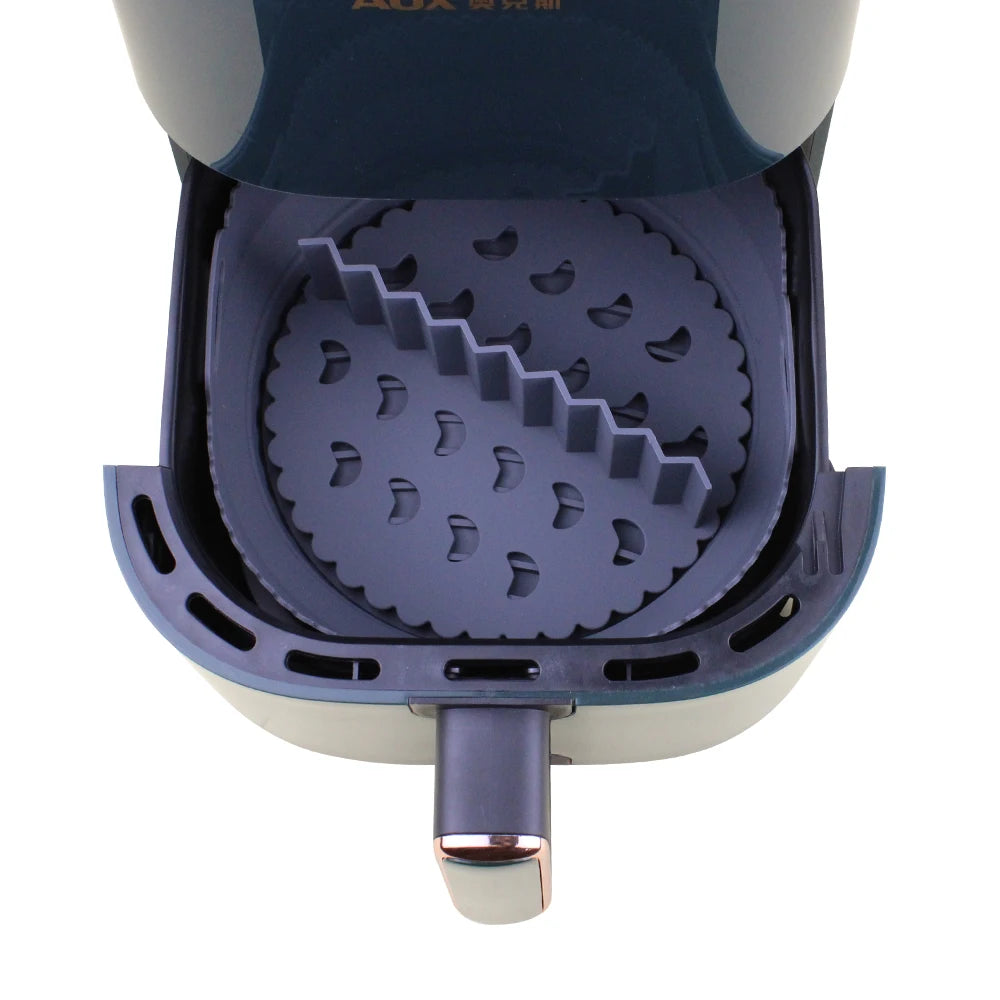 Food Safe Silicone Pot Air Fryer Liners Reusable Heat Resistant reasonable price eazy clean air fryer silicone liners