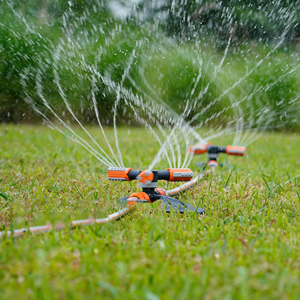 Upgrade Garden Sprinkler Automatic 360 Degree Rotating Irrigation Grass Water Sprinkler System Agriculture Irrigation Tool