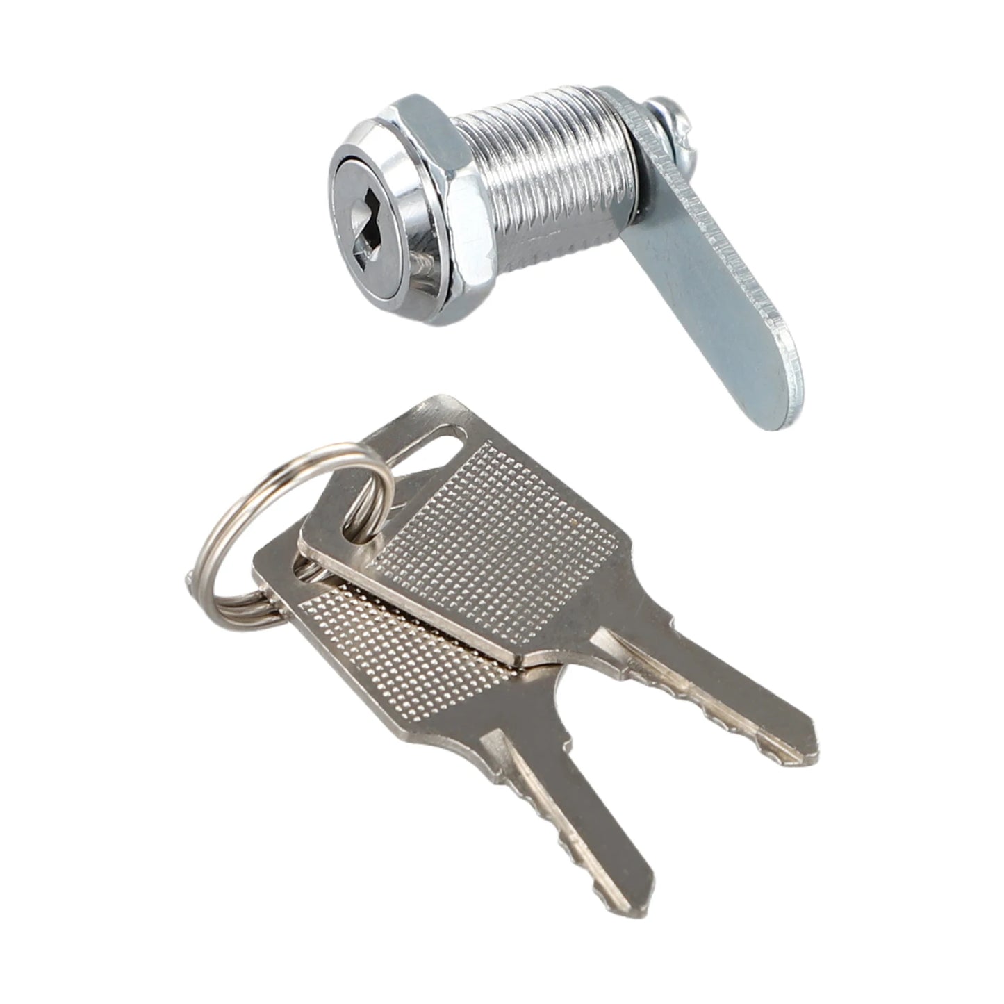 With 2 Key Drawer Lock Locks Hardware Security Furniture Lock Security Locks Stainless Steel Cabinet Mailbox Lock