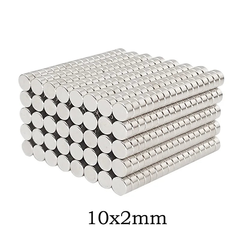 High Strength 10x2mm Round Fridge Magnet - Rust-Proof and Powerful Magnet