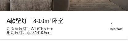 Wall lamp Nordic modern creative led simple living room sofa background wall decorative lamp reading lamp bedroom bedside lamp