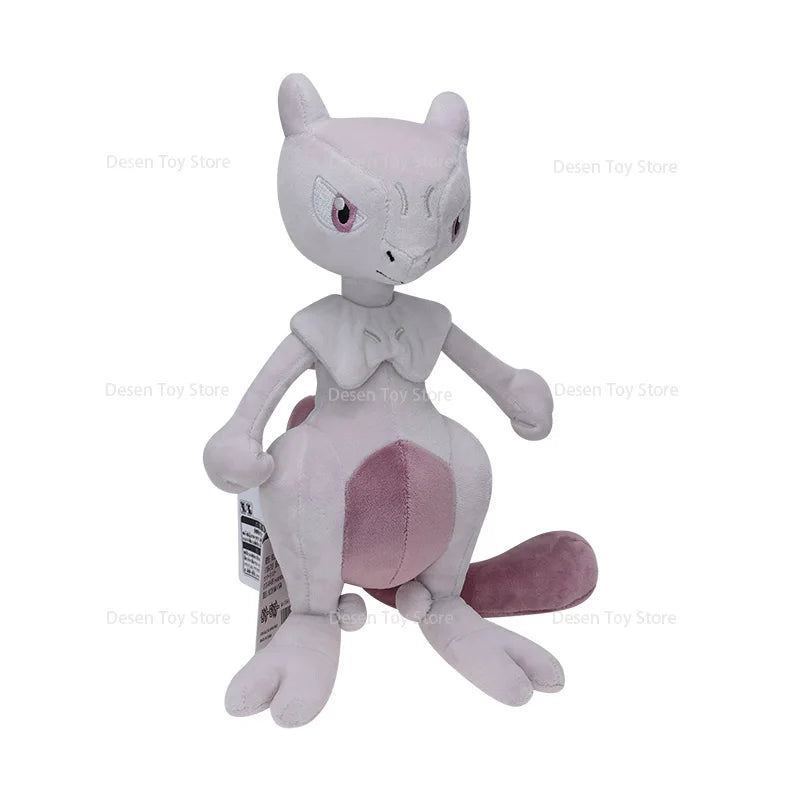 2 Styles Pokemon Plush Mewtwo Green Purple Shiny Mewtwo Soft Anime Stuffed Toys Pocket Monster Doll Soft Stuffed Toys Children