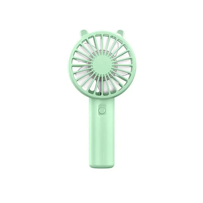 Portable Handheld Fan Small Cooling Fan USB Rechargeable Eyelash Eyelash Mute Cooler Handheld Fan Mini USB Rechargeable Desk