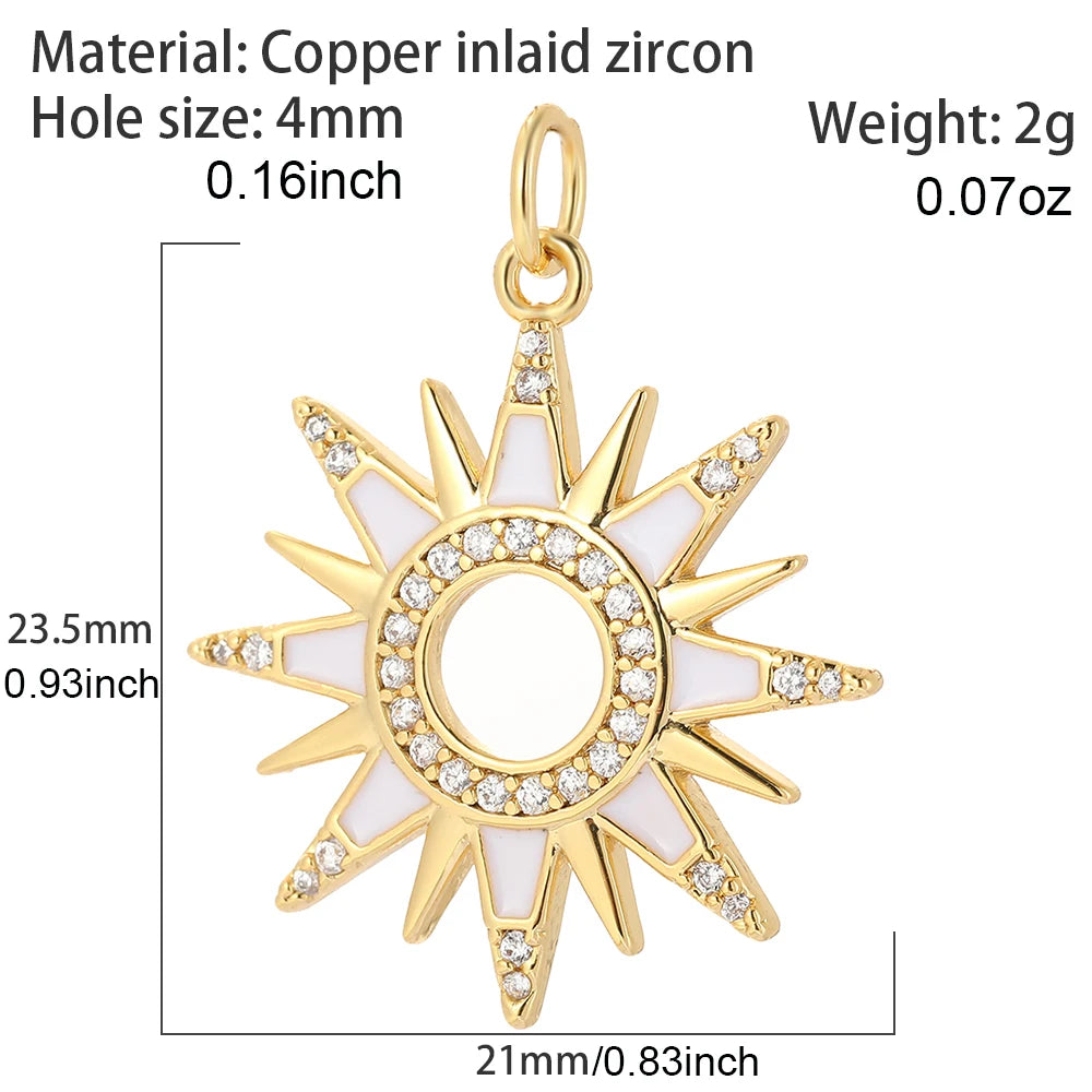 Cute Star Pendant Jewelry Production Supplies Bohemian Earrings Bracelet Necklace Keychain Accessories Resin Charm